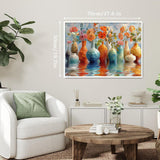 Colorful Vases Jigsaw Puzzle 1000 Pieces