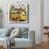Elegante puzzle con cani con fiori, 1000 pezzi