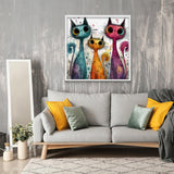 Agile Cat Group Jigsaw Puzzle 1000 Pieces