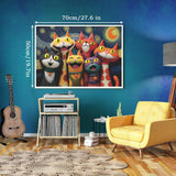 Starry Cat Chorus Jigsaw Puzzle 1000 Pieces