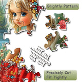 Gemstone Girl Jigsaw Puzzle 1000 Pieces