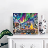 Northern Lights Cabin Jigsaw Puzzles 1000 Pieces