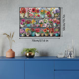 Vibrante Bazaar Jigsaw Puzzle 1000 piezas