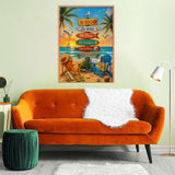 Elegante puzzle con cani con fiori, 1000 pezzi