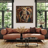 Elephant Mosaic Jigsaw Puzzle 1000 Pieces