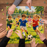 Stilvolles Blumenhunde-Puzzle 1000 Teile