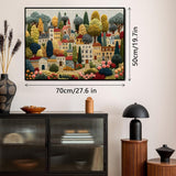 Puzzle Village de broderie 1000 pièces