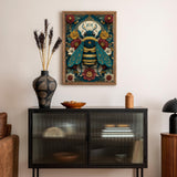 Floral Bee Jigsaw Puzzle 1000 Pieces