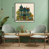 Puzzle Pomme Colorée en Fleurs 1000 Pièces