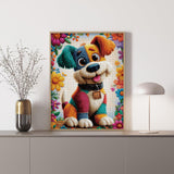 Puzzle de puzzle de bazar vibrant 1000 pièces