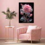 Black Gold Rose Jigsaw Puzzle 1000 piezas