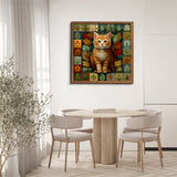 Autumn Leaf Kitten Jigsaw Puzzle 1000 Pieces