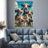 Flower Crown Cows Jigsaw Puzzle 1000 Pieces