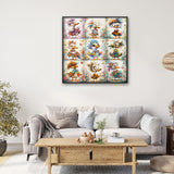 Buntes Romantik-Puzzle 1000 Teile