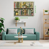 The Bunny Garden Library Jigsaw Puzzle 1000 Pieces