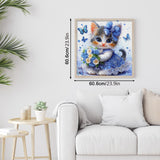 Puzzle Pomme Colorée en Fleurs 1000 Pièces