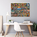 Lebendiges Basar -Puzzle 1000 Teile