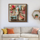 Rompecabezas romántico colorido de 1000 piezas