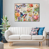 Butterfly Bloom Jigsaw Puzzle 1000 Pieces