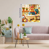 Stilvolles Blumenhunde-Puzzle 1000 Teile