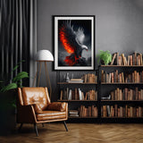 Crimson Flame Eagle Jigsaw Puzzle 1000 Pieces