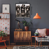 Puzzle con collage di foglie autunnali, 1000 pezzi