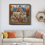 Autumn Retro Villa Jigsaw Puzzle 1000 Pieces
