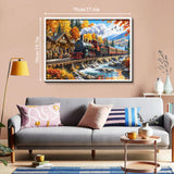 Elegante puzzle con cani con fiori, 1000 pezzi