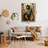 Black Gold Cat Jigsaw Puzzle 1000 Pieces