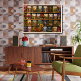 Elegante puzzle con cani con fiori, 1000 pezzi