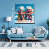 Puzzle Yeux de journaux 1000 pièces