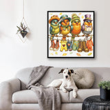 Buntes Romantik-Puzzle 1000 Teile