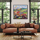 Flats pastoraux Puzzle de puzzle 1000 pièces