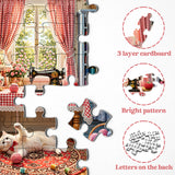 Sewing Cottage Jigsaw Puzzle 1000 Pieces