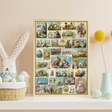 Vintage Easter Jigsaw Puzzle 1000 Pieces