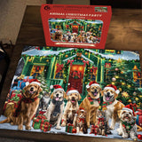 Animal Christmas Party Jigsaw Puzzles 1000 Pieces