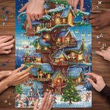 Christmas Treehouse Jigsaw Puzzle 1000 Pieces