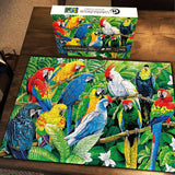 Colorful Parrots Jigsaw Puzzle 1000 Pieces