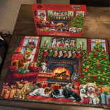 Cozy Christmas Jigsaw Puzzle 1000 Pieces