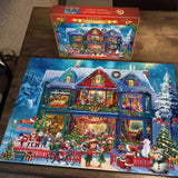 Festive Winter Estate Jigsaw Puzzles 1000 Pieces