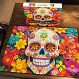 Floral Skull Jigsaw Puzzle 1000 Pieces