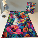 Floral Feline jigsaw puzzle 1000 pieces