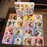 Flower Crown Dog Jigsaw Puzzle 1000 Pieces