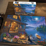 Moonlight Cottage Jigsaw Puzzle 1000 Pieces