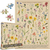 Vintage Wildflowers Jigsaw Puzzle 1000 Pieces