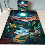 Starry Night Canyon Jigsaw Puzzle 1000 Pieces