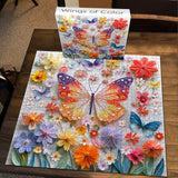 Wings of Color Jigsaw Puzzle 1000 Pieces