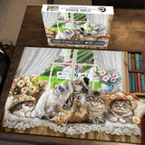 Cute Kitten Jigsaw Puzzle 1000 Pieces