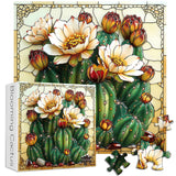 Blooming Cactus Jigsaw Puzzle 1000 Pieces