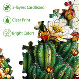 Blooming Cactus Jigsaw Puzzle 1000 Pieces